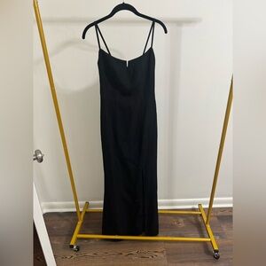 Elegant Black bridesmaid dress size 2 worn once